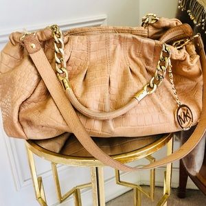 Michael Kors soft leather peanut bag